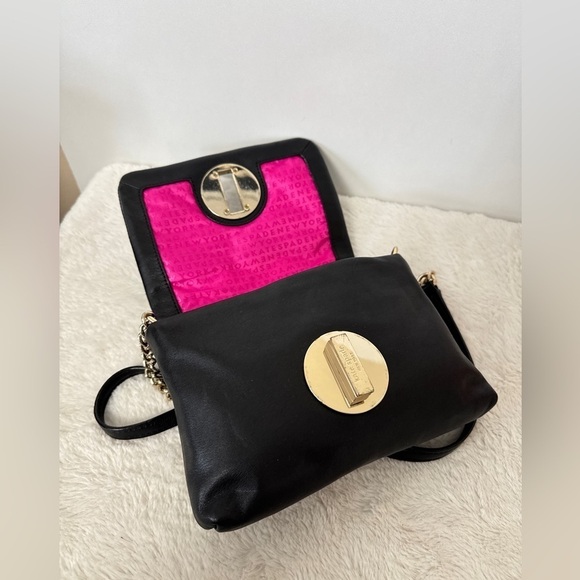 KATE SPADE - Astor Court Naomi Quilted Crossbody Bag. Black. - Picture 6 of 12